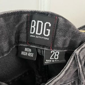 Urban Outfitters BDG high wasted mom jeans.